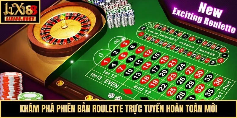 Khám phá phiên bản Roulette trực tuyến hoàn toàn mới